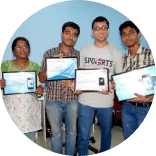 Illustration symbolizing excellence and strategic insights through dashboards